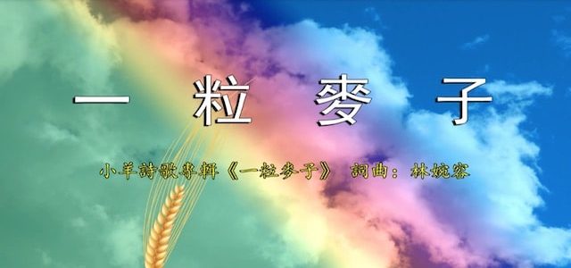 讚美詩歌-一粒麥子