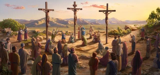 聖經故事-耶穌被釘十字架